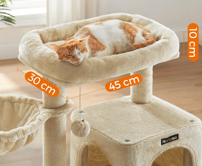 Drapak FEANDREA, drapak dla kota z dużą platformą