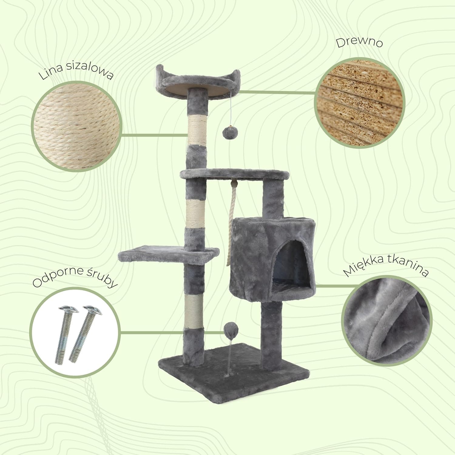 Mobiclinic Drapak dla kota
